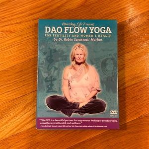Dao flow yoga for fertility and woman’s health DVD. by Dr. Saraswati Markus.